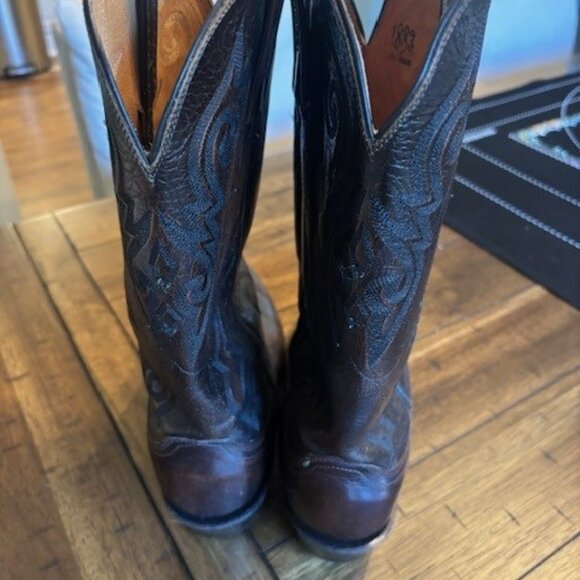 Lucchese 1883 Men’s Brown Leather Boots – Size 9.5 D - Picture 6 of 6